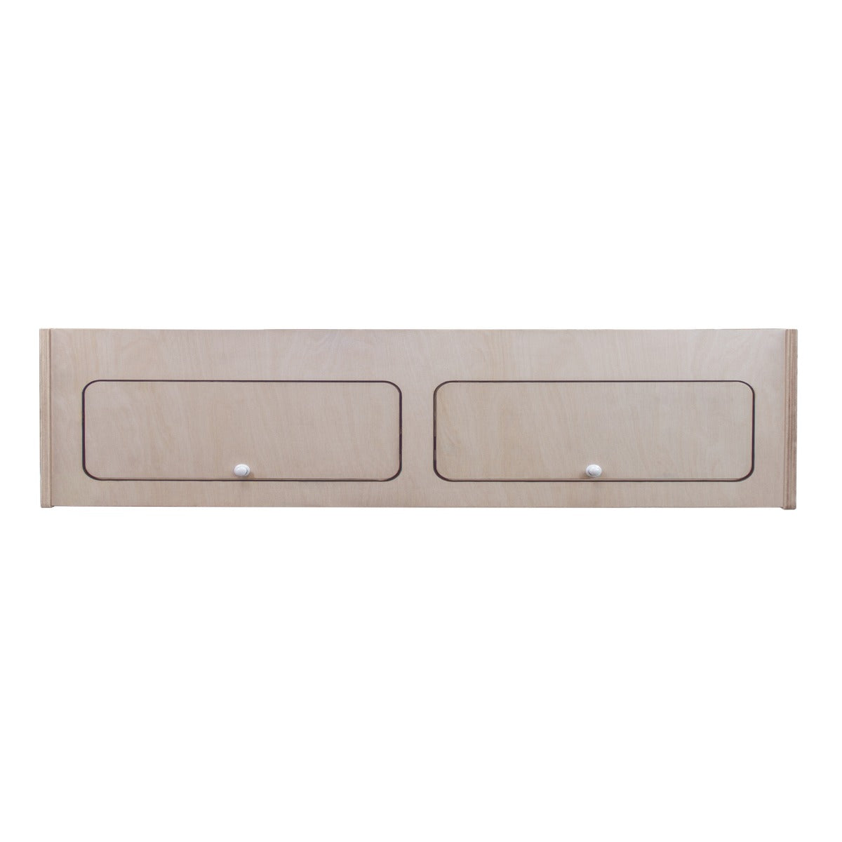 Q-Rax Armadio Camper Pensile 100x25x25 cm Compensato 2 Ante