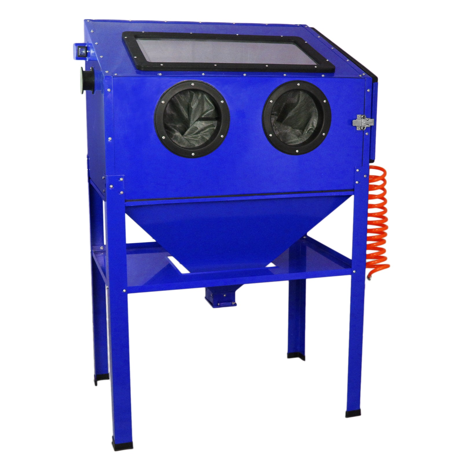 Q-Rax MaxBlast Cabina Sabbiatrice 220 Litri con LED