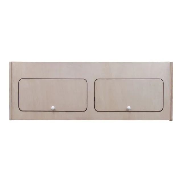 Q-Rax Armadio Pensile Camper 100x35x35cm Compensato 2 Ante