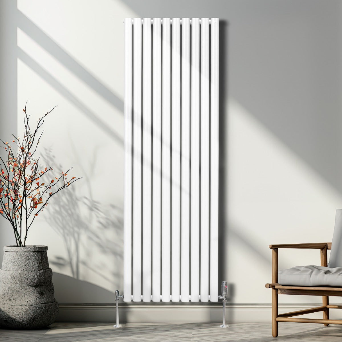 Q-Rax Radiatori Tradizionali 1800x600 Radiatore Colonna Bianco