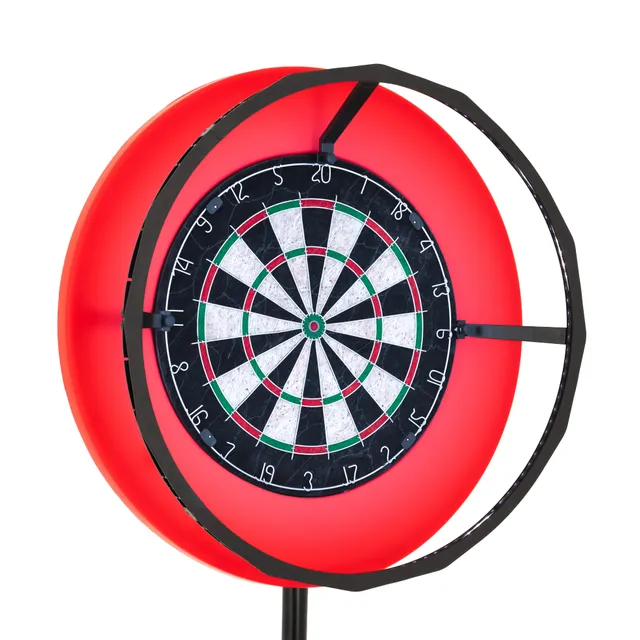 Q-Rax Anello LED Bersaglio Freccette Illuminazione 360° Dimmerabile