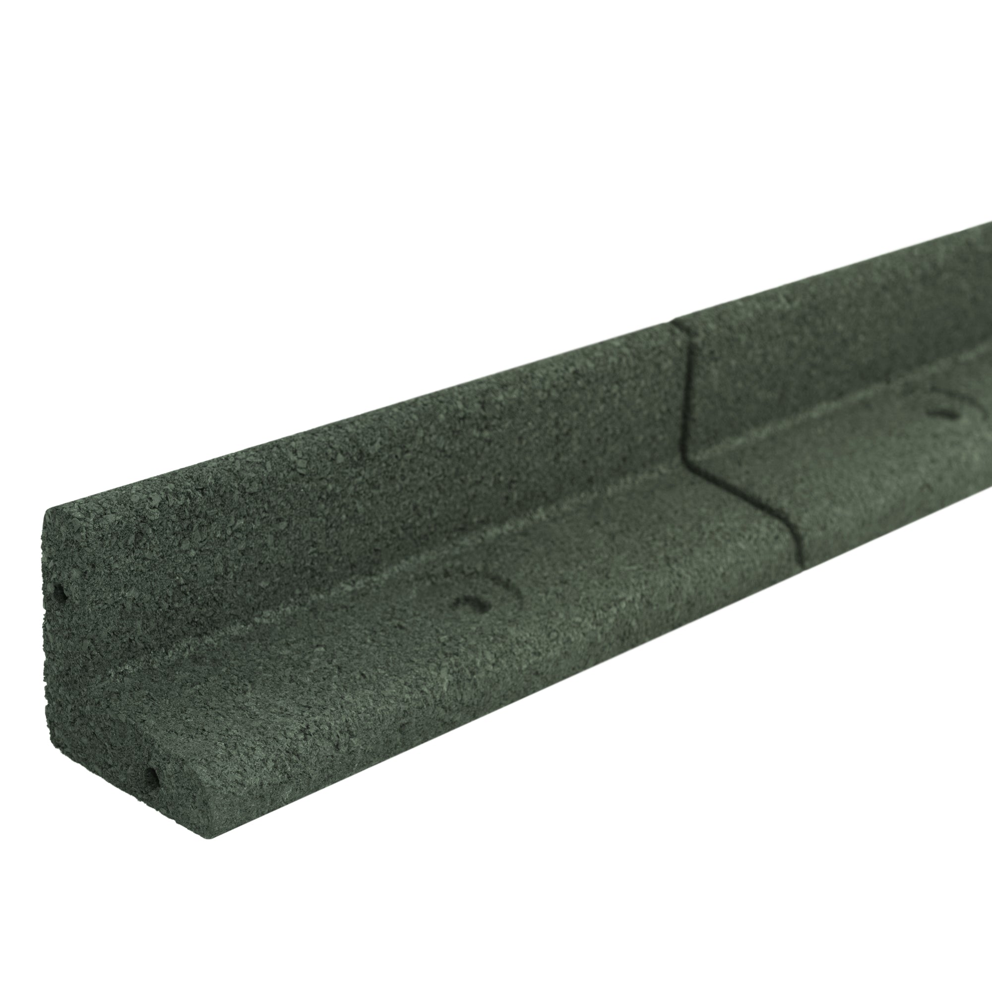 Q-Rax Bordura Giardino Flessibile Verde 6x1,2m Gomma UV