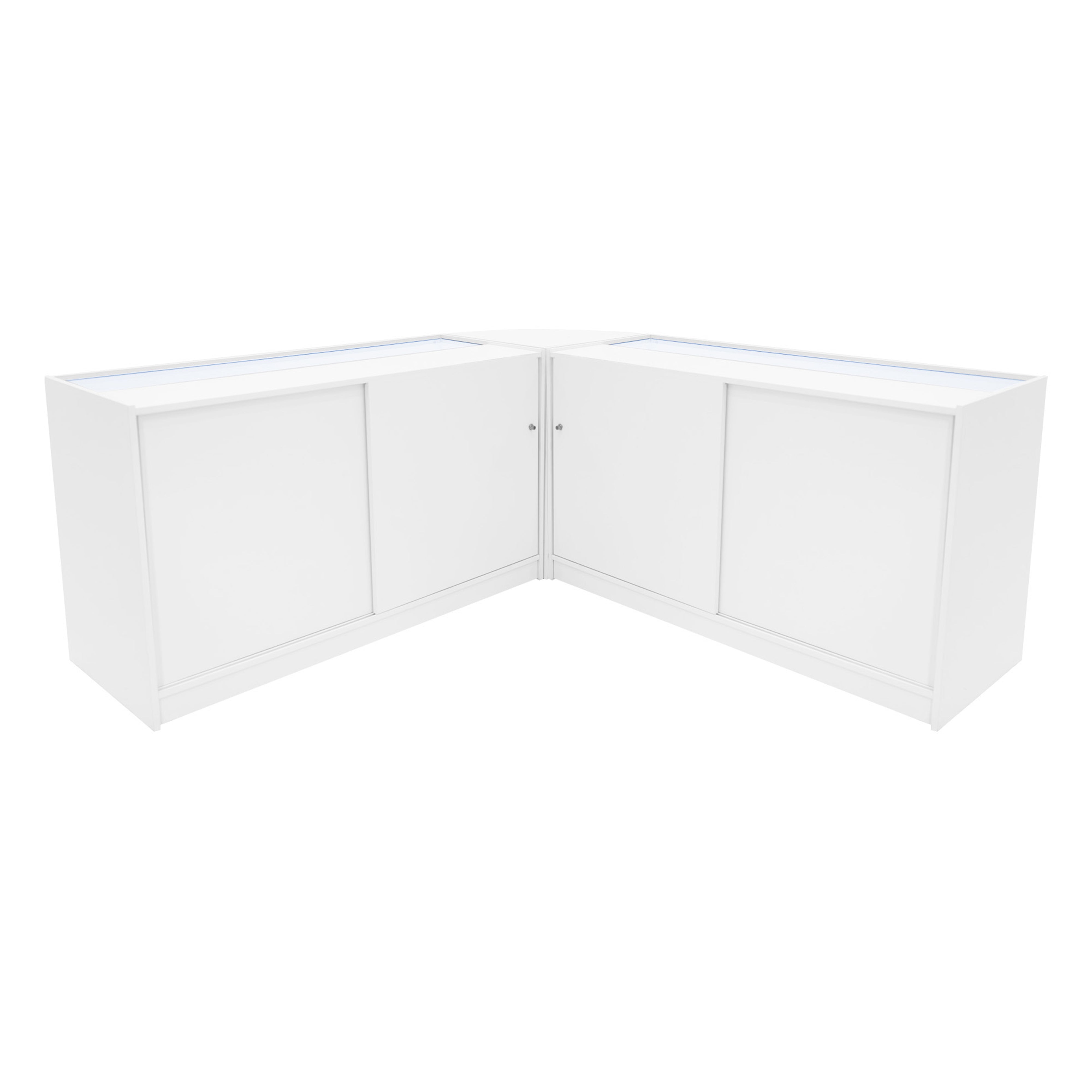 Q-Rax Apollo 2x K1500+LM60 Bancone Negozio LED Bianco