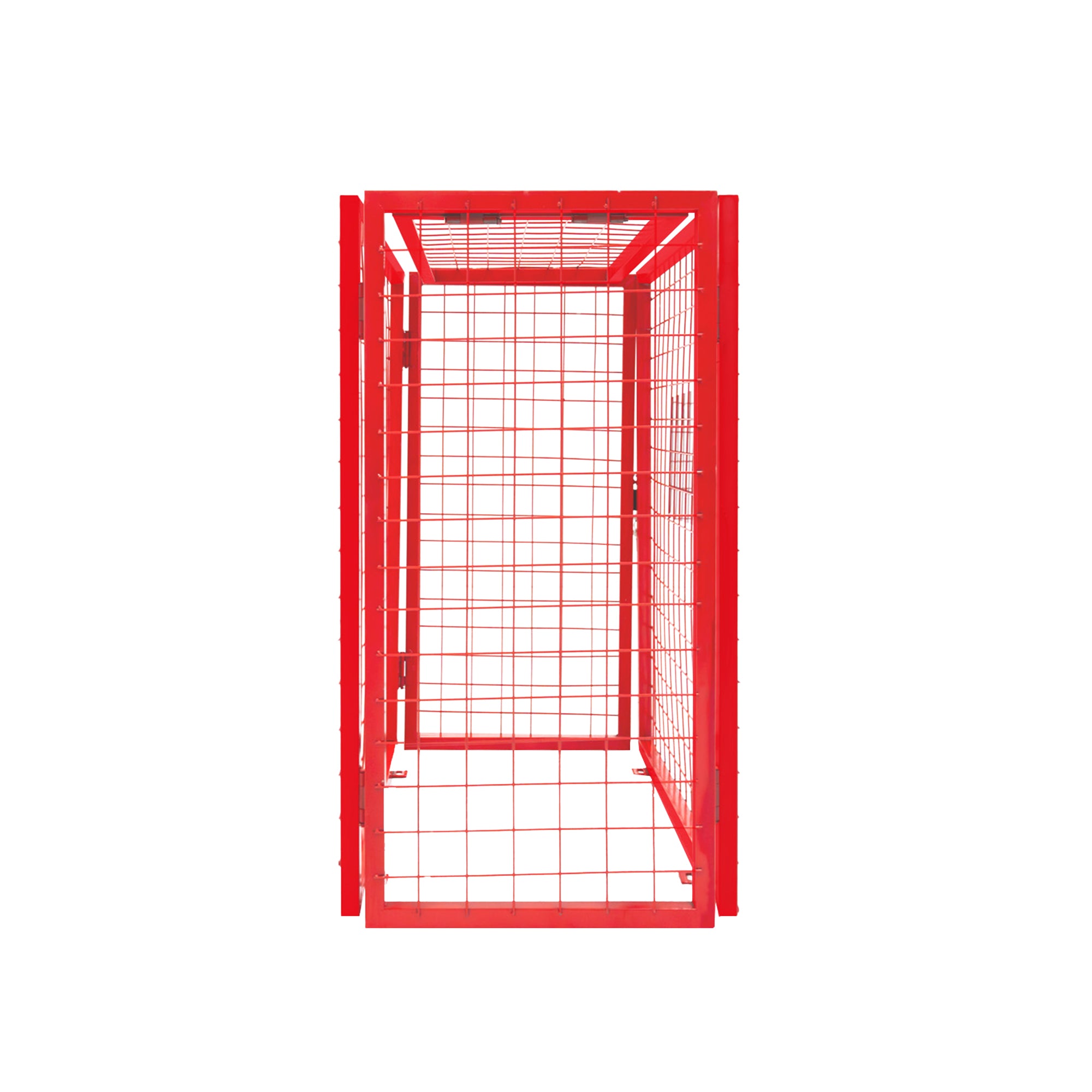 Q-Rax gabbia rete pieghevole bombole gas 100x140x50cm