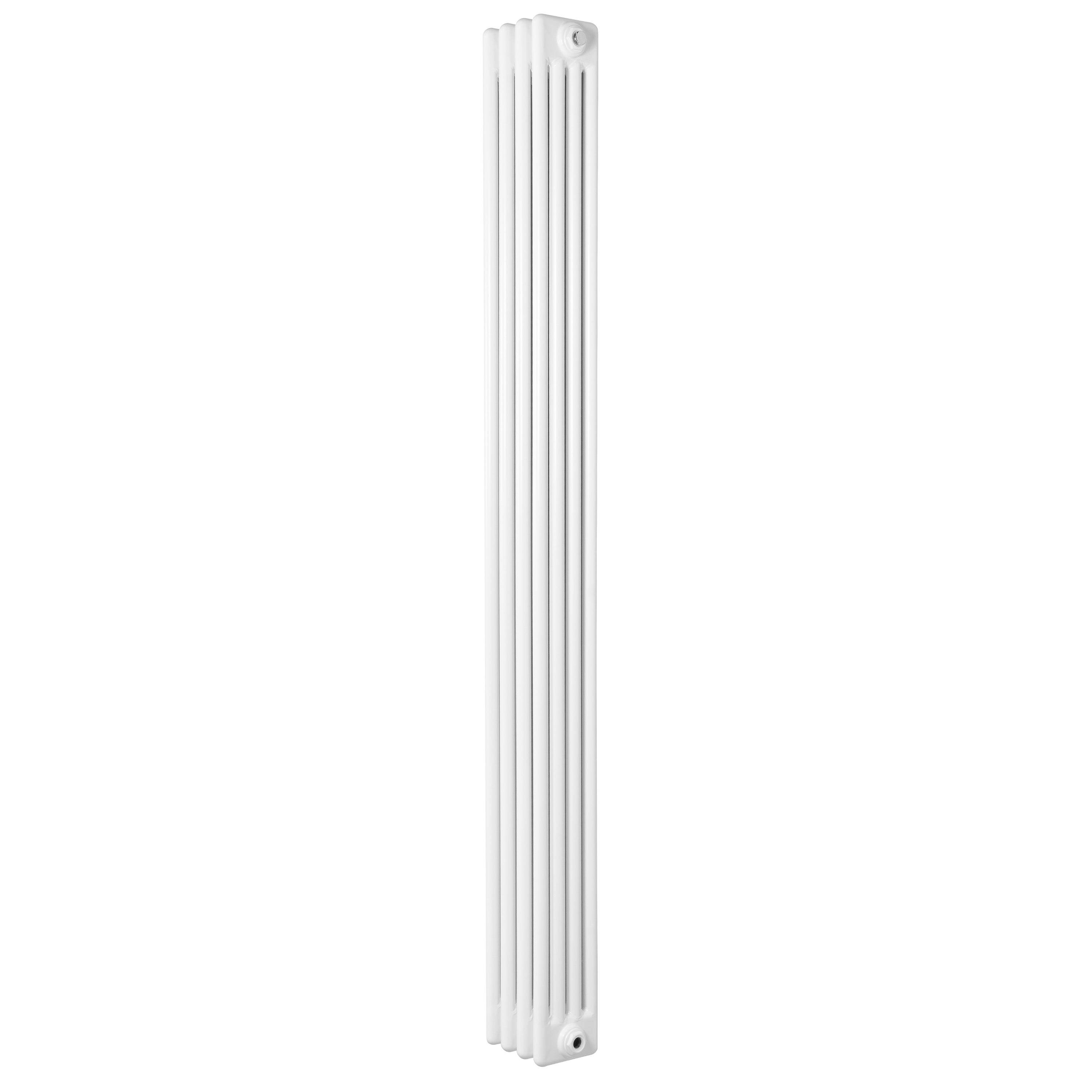Q-Rax Radiatori Tradizionali 1800x200 4 Colonne Termosifone Bianco