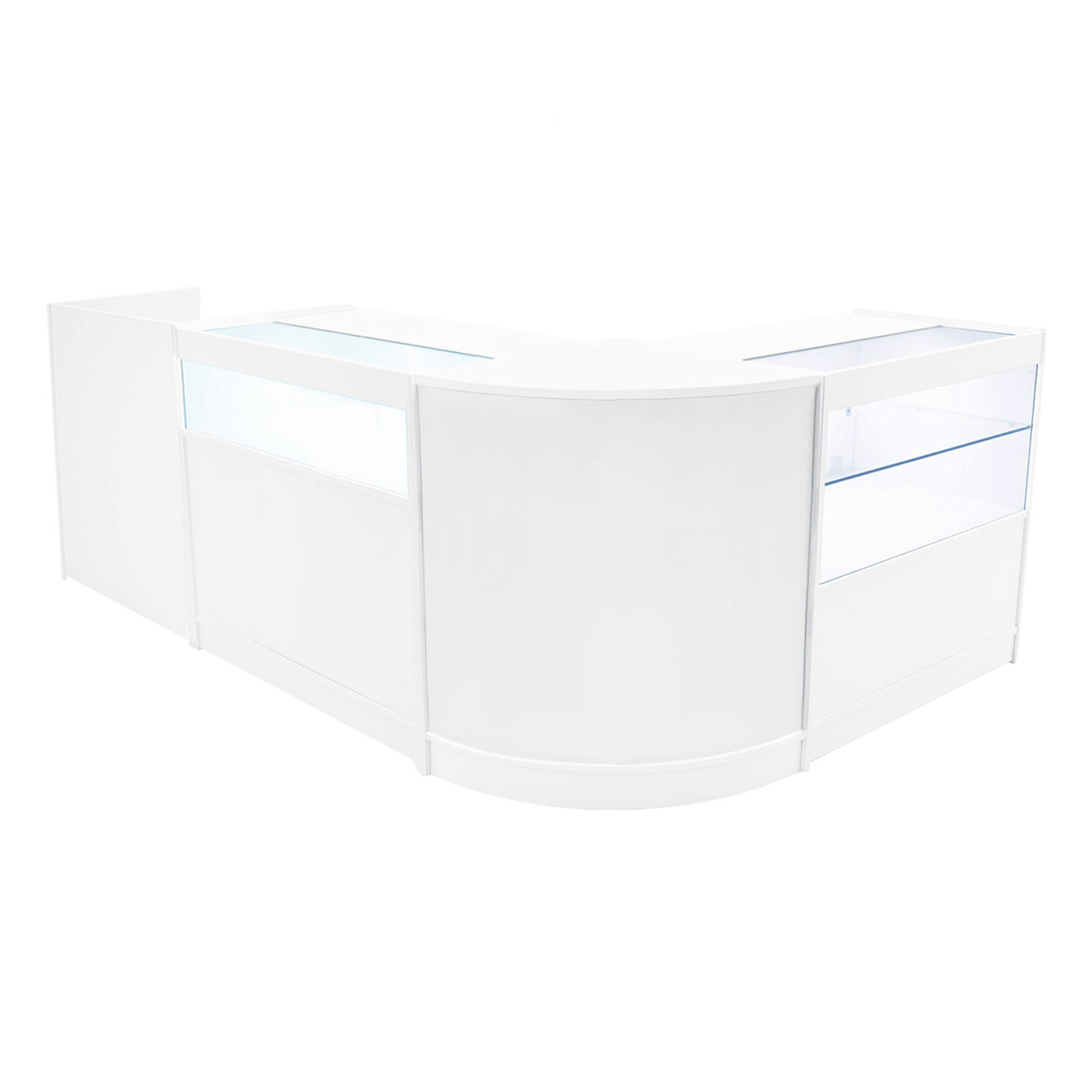 Q-Rax Gravity B900 C900 TB60 CM60 Bancone Negozio Bianco LED