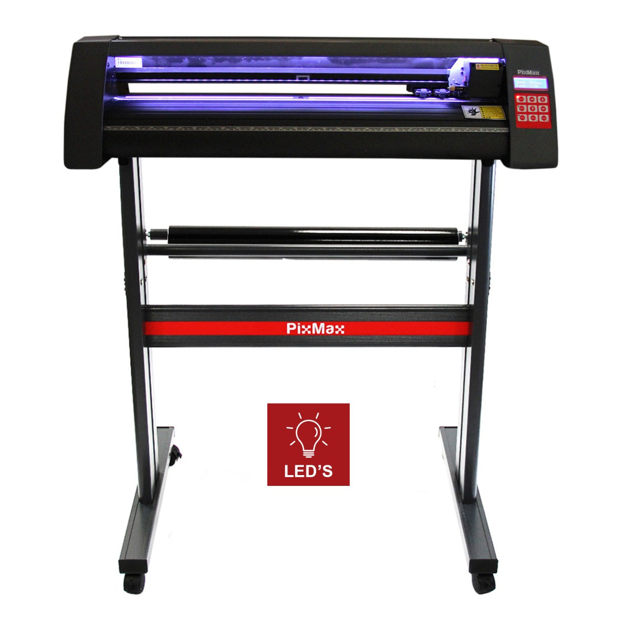 Q-Rax 720 Taglierina Vinile 28" LED con Supporto Plotter