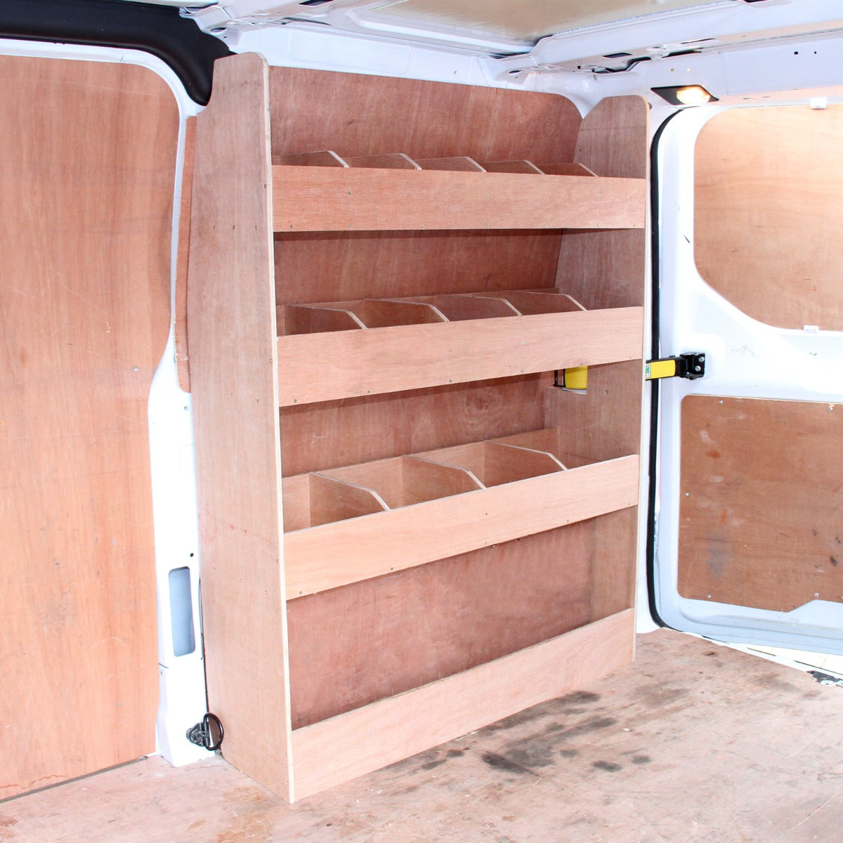 Q-Rax Scaffali da Garage Ford Transit scaffale furgone compensato 3 ripiani