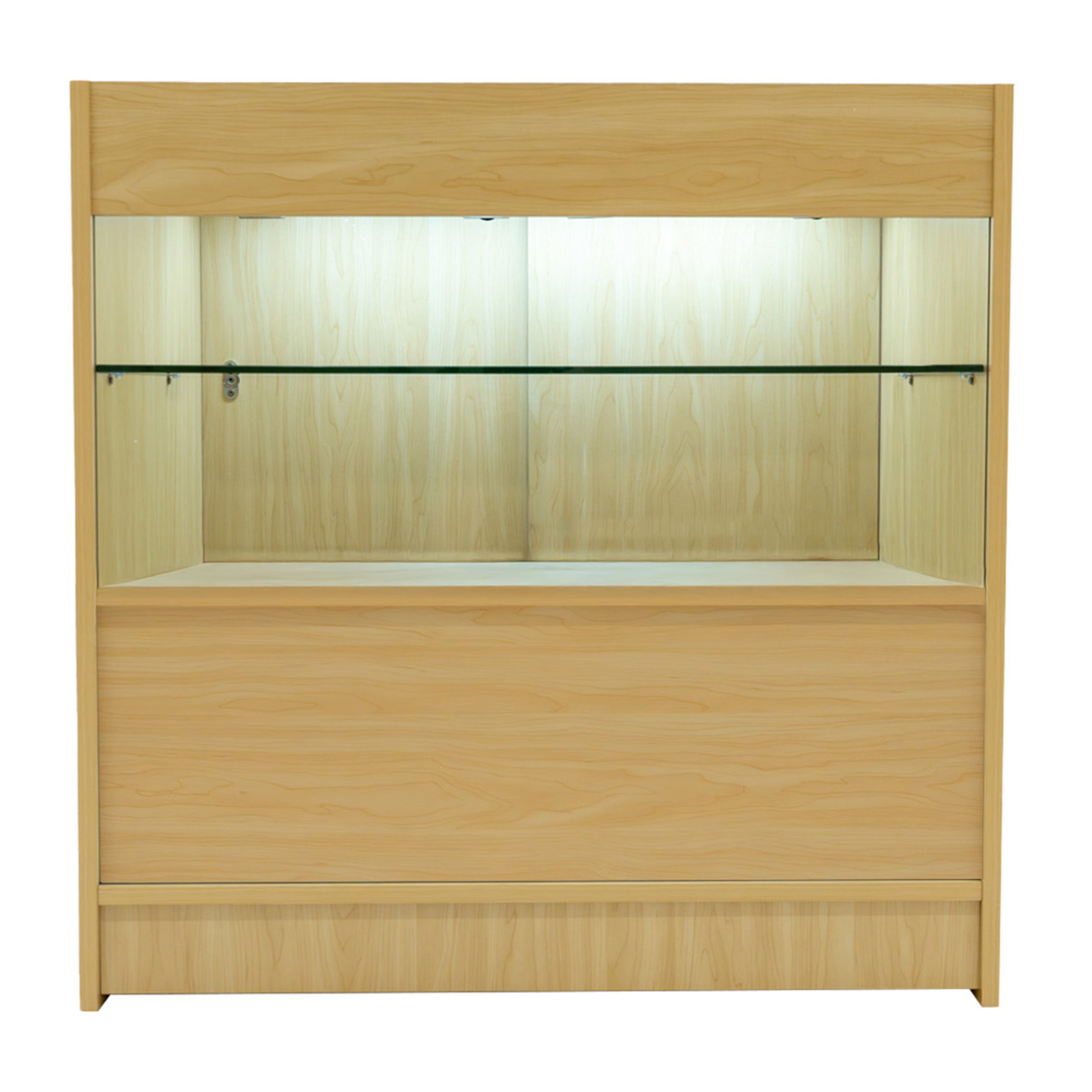 Q-Rax Selene Set Banconi C900 x2 + CM60 Acero con LED