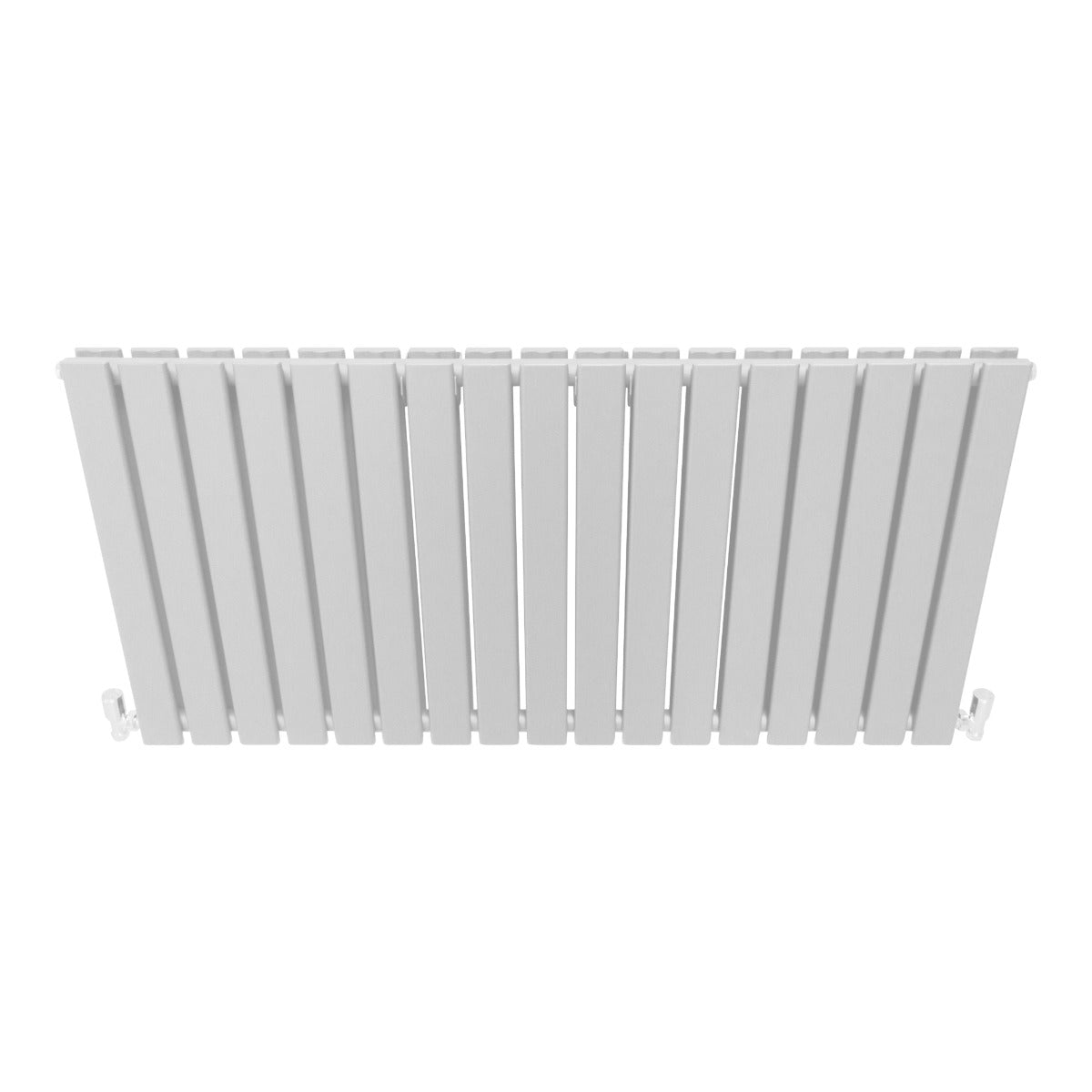 Q-Rax Radiatore Piatti Bianco Lucido 60x119 cm Acciaio
