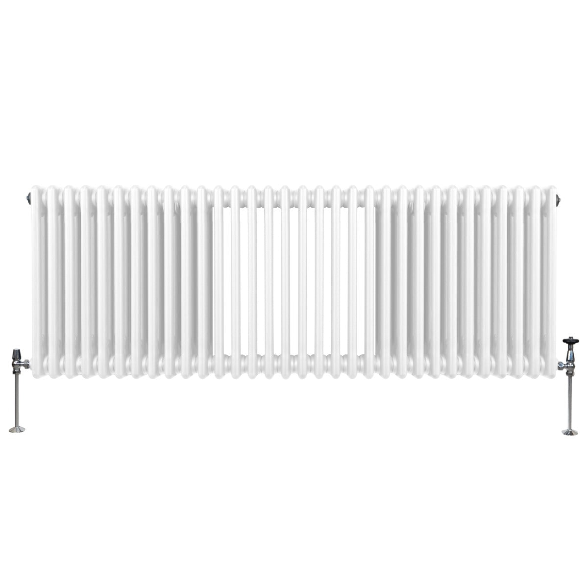 Q-Rax Radiatore 3 Colonne 600x1462 mm Bianco Acciaio