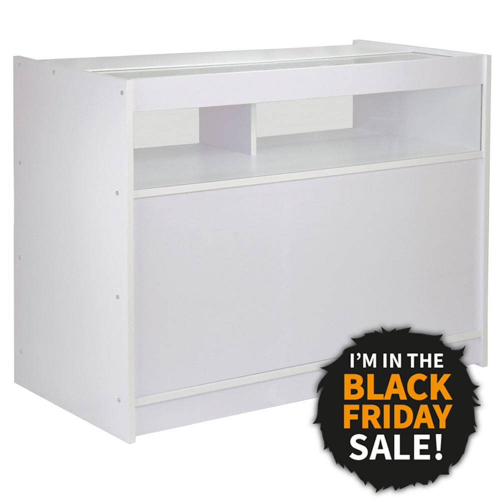 Q-Rax B1200 bancone negozio bianco 120x60x90 cm