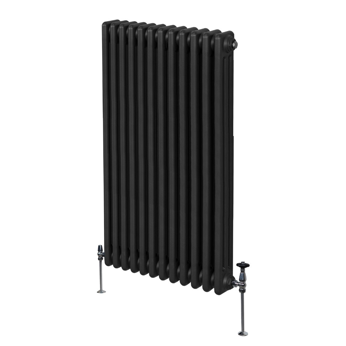 Q-Rax Radiatore 3 Colonne 1500x562 mm Nero Acciaio