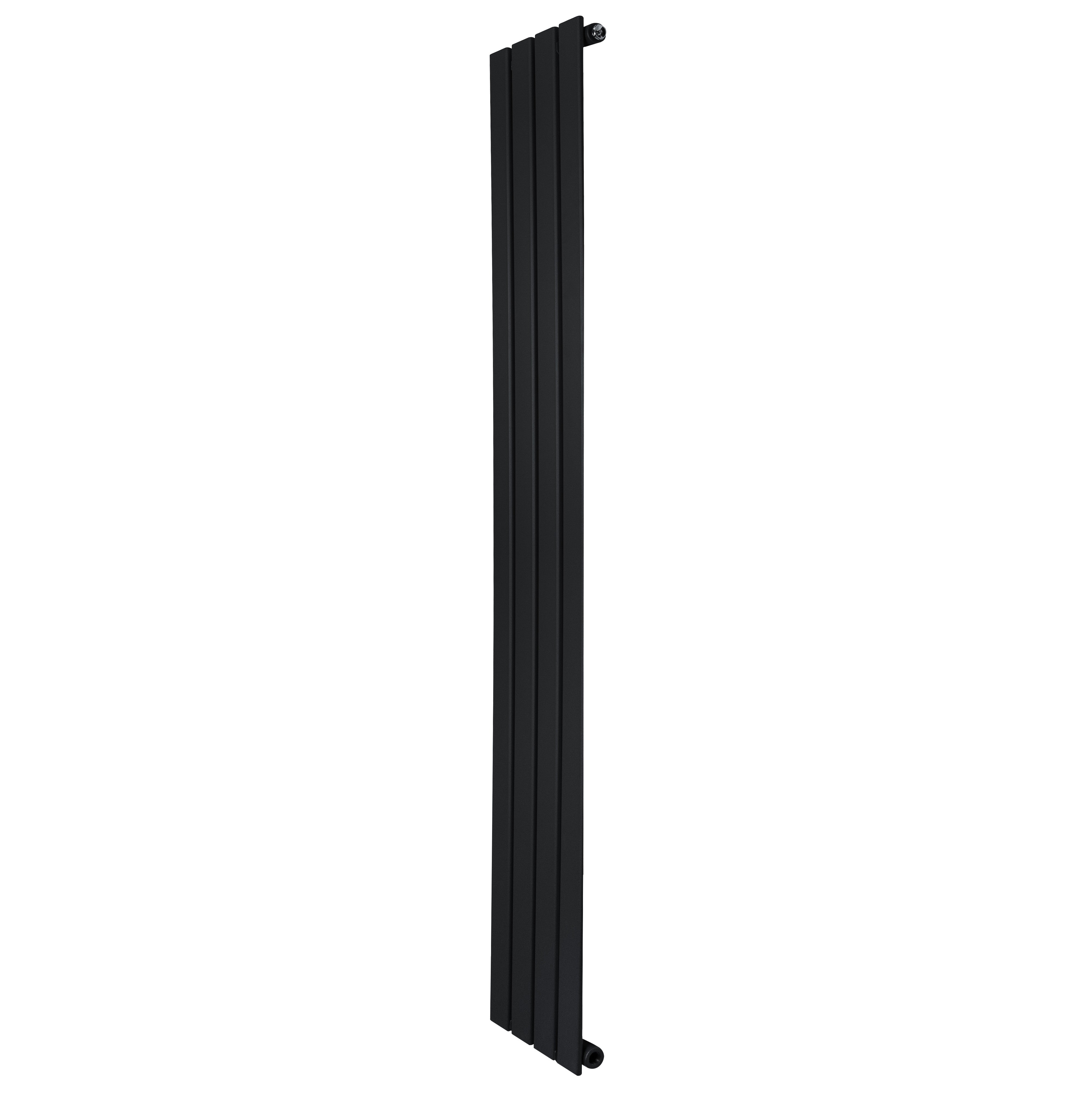 Q-Rax Radiatore Verticale 1600x280 mm Nero Acciaio