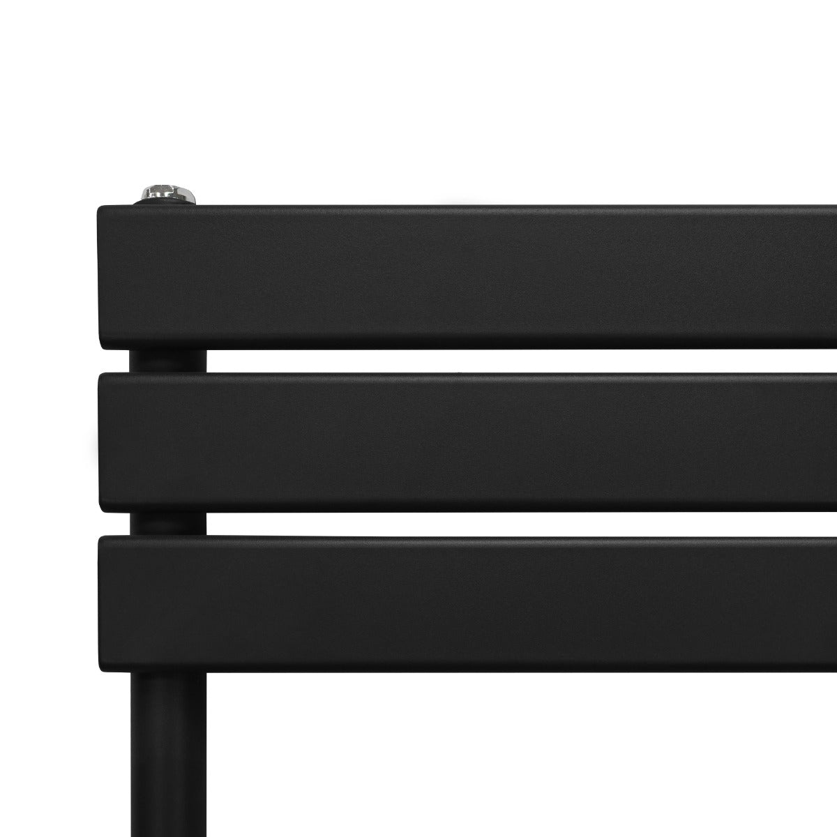 Q-Rax Radiatore Scaldasalviette 1200x450mm Nero