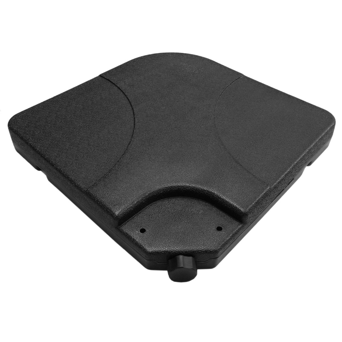 Q-Rax Base Ombrellone Sbalzo 105x105 liscia grigia