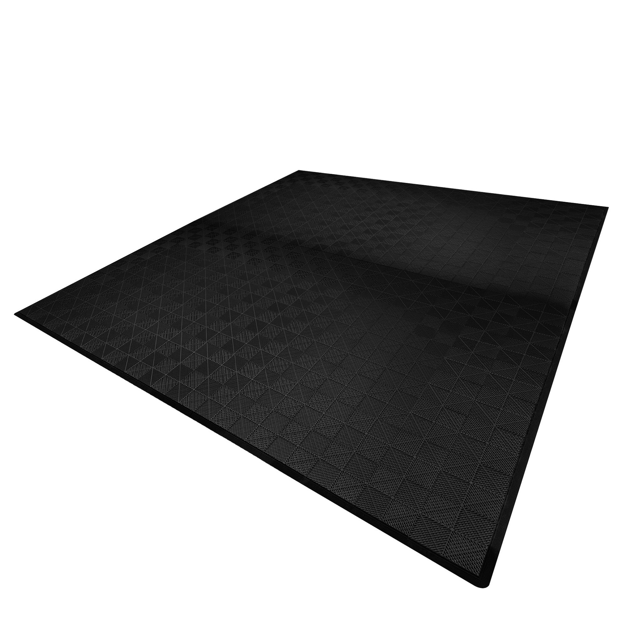 Q-Rax Piastrelle Ventilate 6x6 m pavimento garage nero 225 pz
