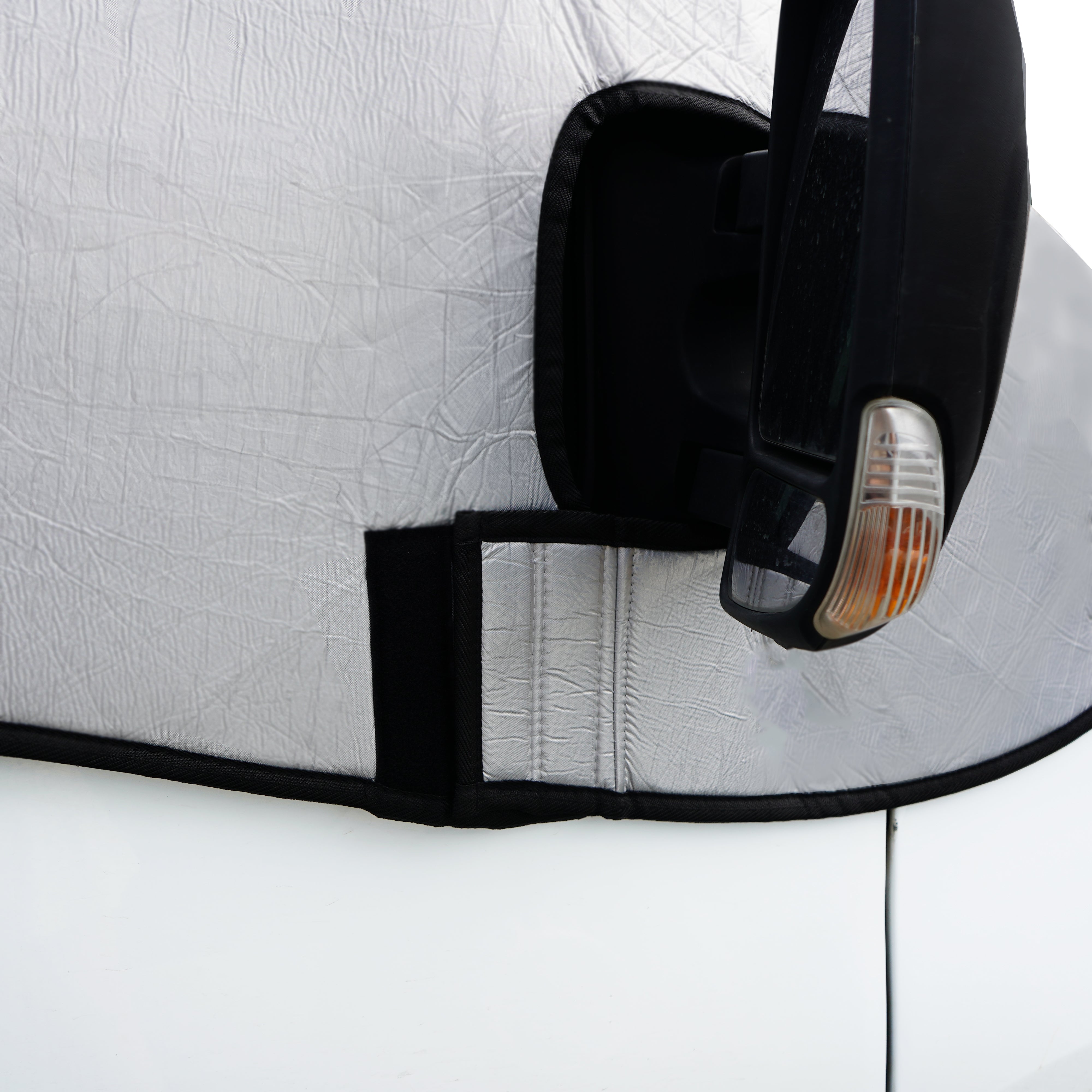 Q-Rax Copertura Parabrezza Camper Termica con Zip e Tasche