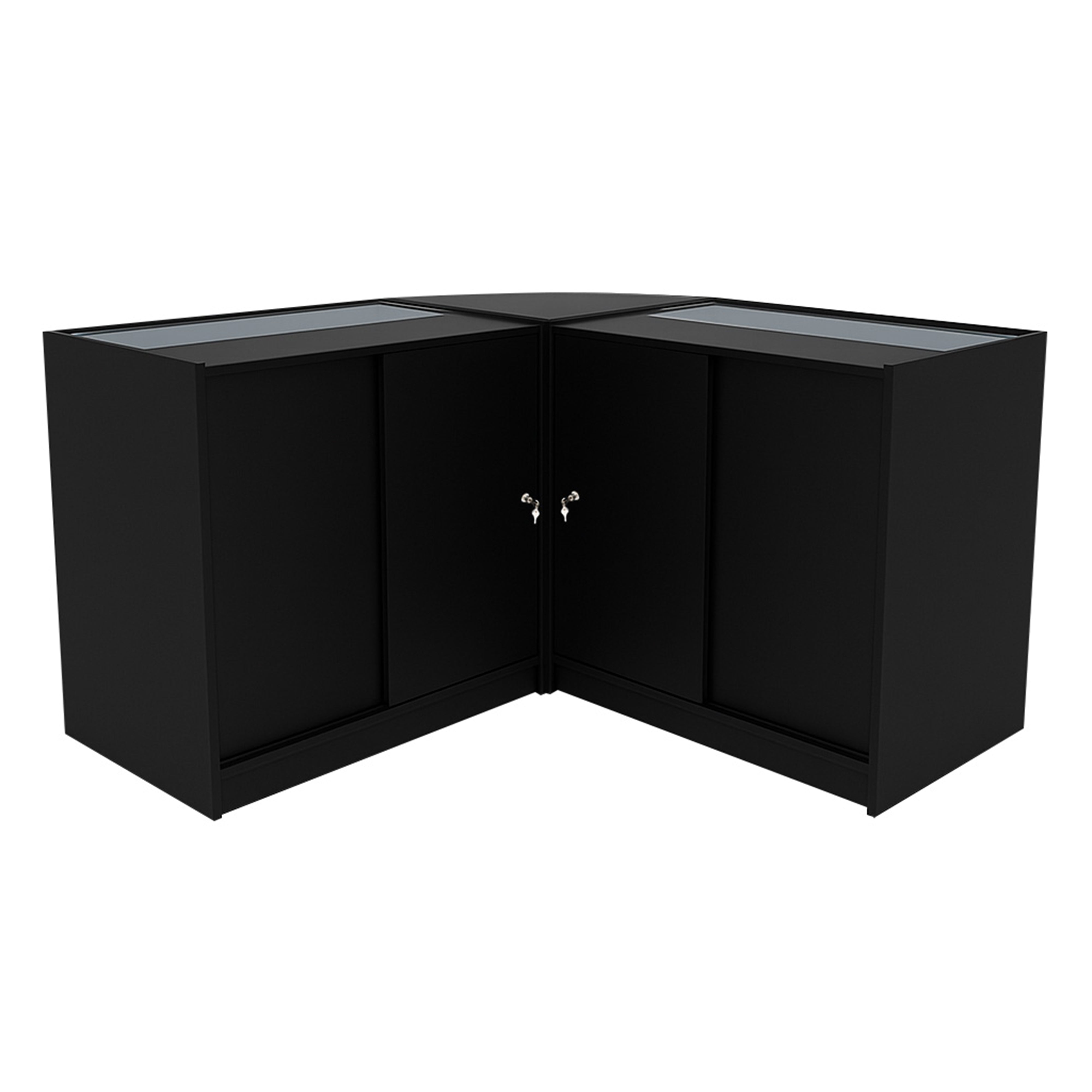 Q-Rax Helios Set 2 Banconi K900+CM60 Neri LED