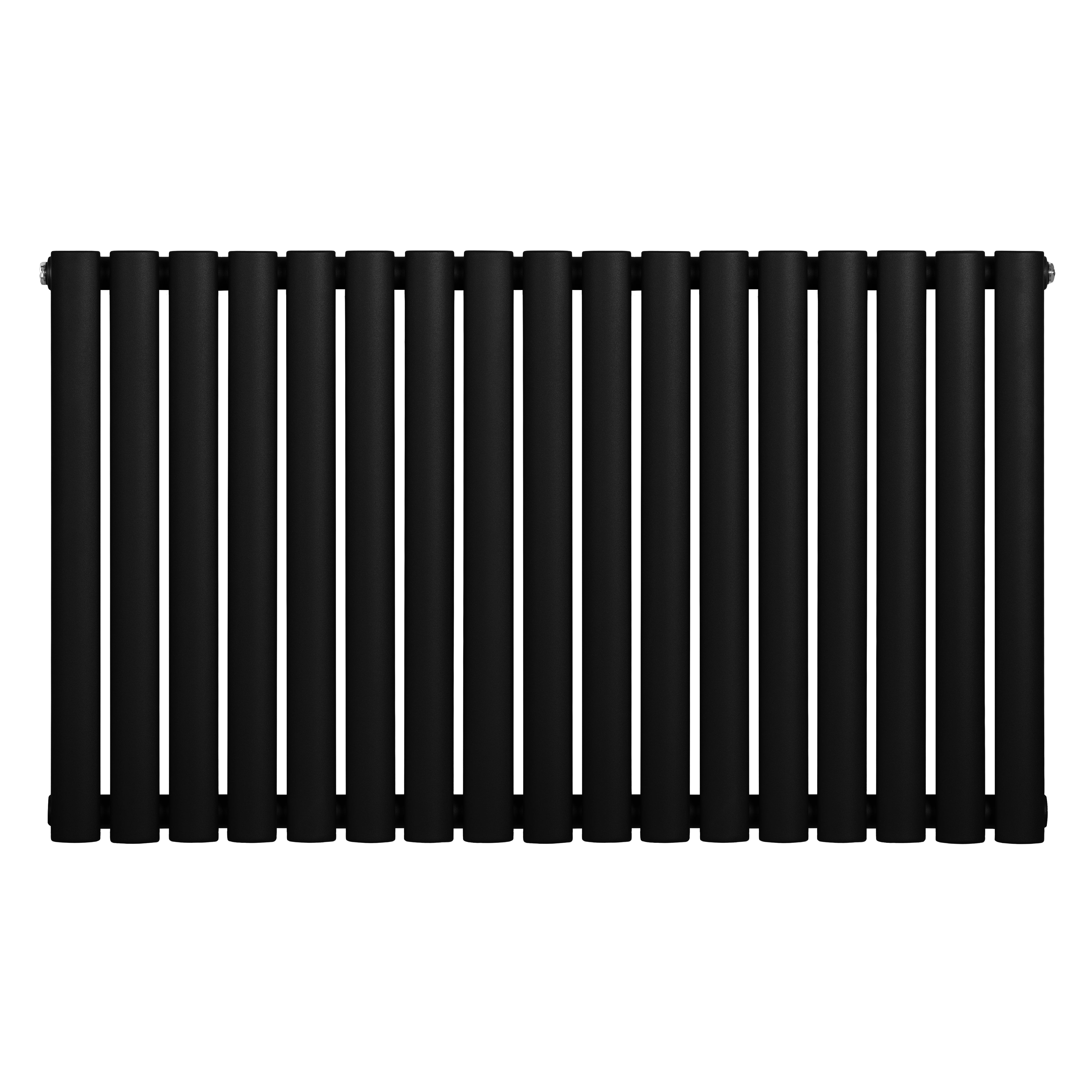 Q-Rax Radiatori Radiatore Ovale 600x1020mm Nero Orizzontale