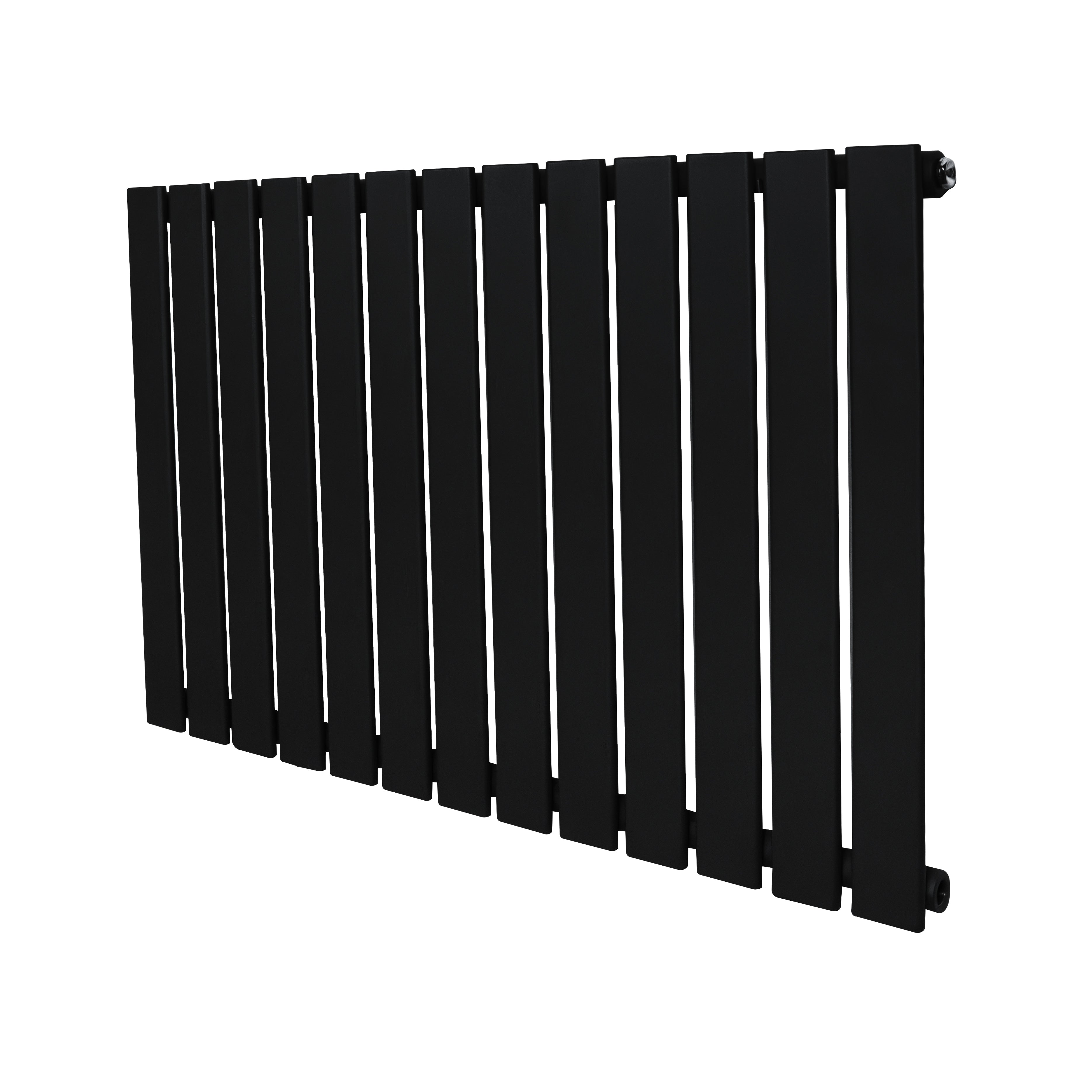 Q-Rax Radiatore Piatto 600x910 mm Nero Colonna Singola