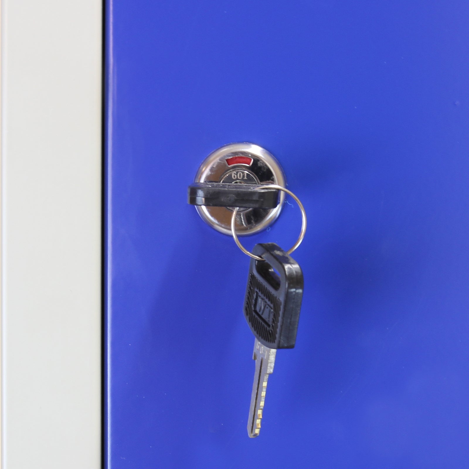 Q-Rax 3 Porte 90x50x180 armadietto acciaio blu