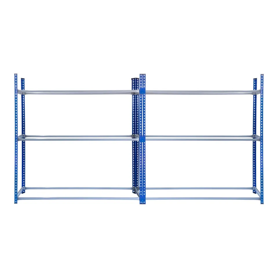 Q-Rax Scaffale Porta Pneumatici Acciaio 120 kg Set 2 Pezzi