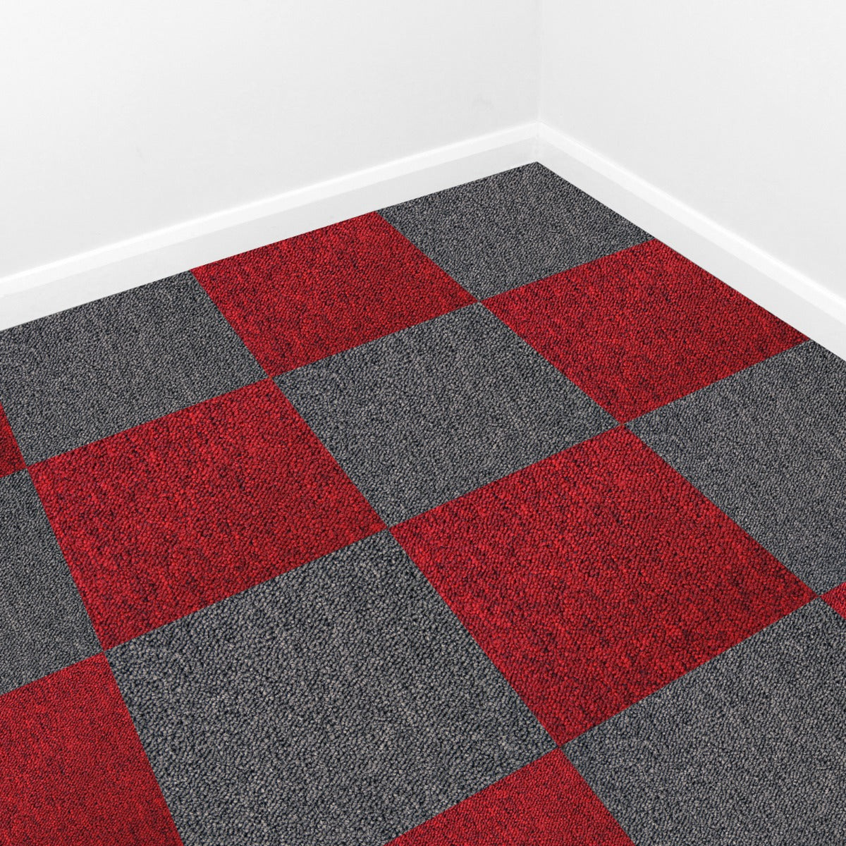 Q-Rax 20 Quadrotte Moquette 50x50cm 5mq Nero Carbone
