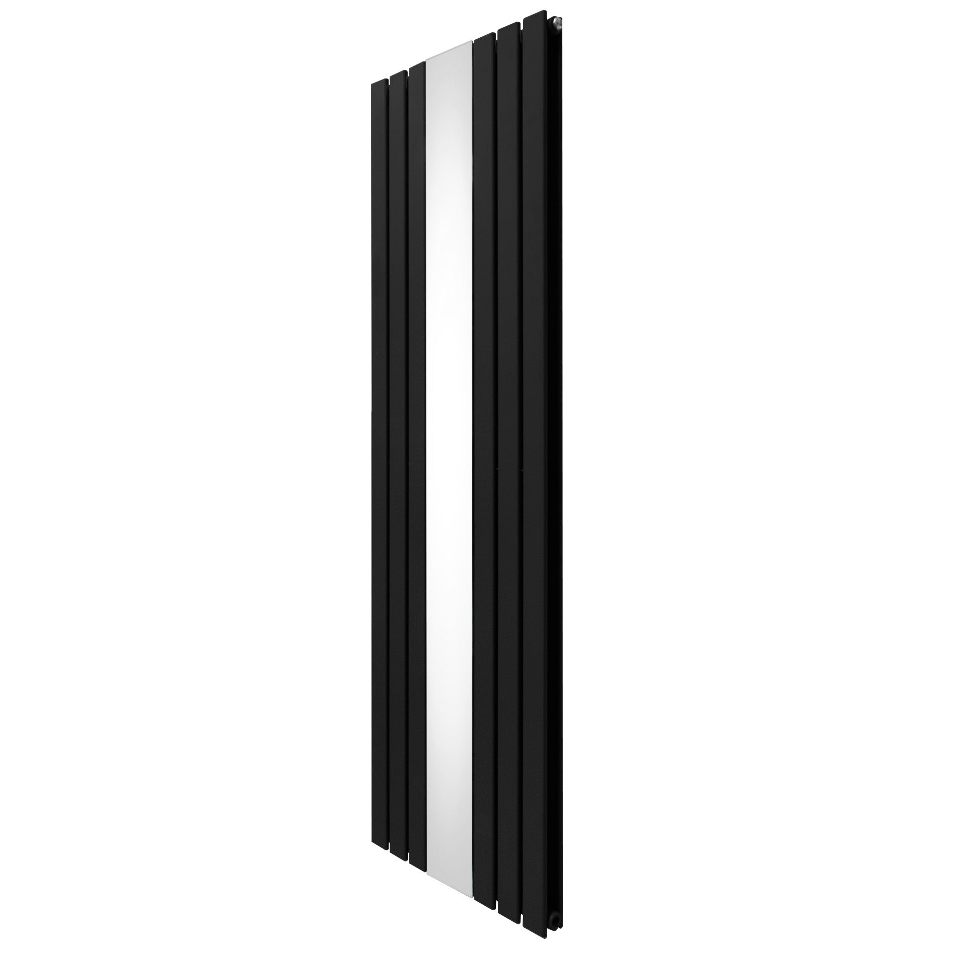 Q-Rax Radiatore a Specchio Piatto 1800x565 Nero con Specchio