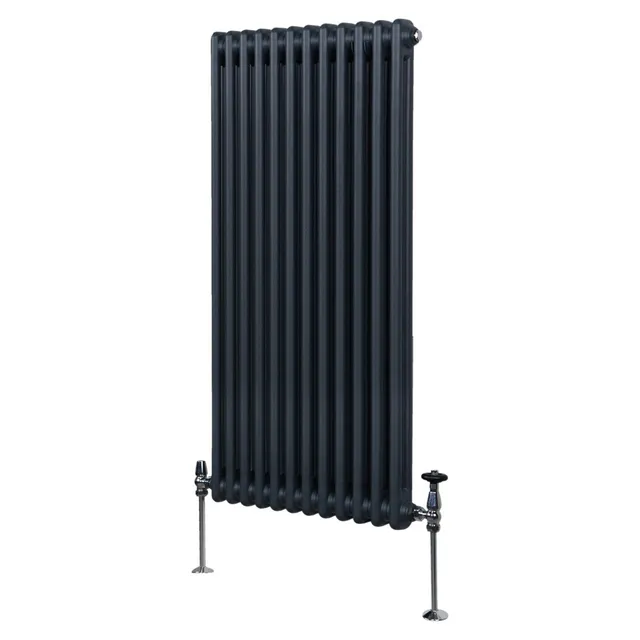 Q-Rax Radiatore Tradizionale 2 Colonne 1500x562 Grigio Antracite