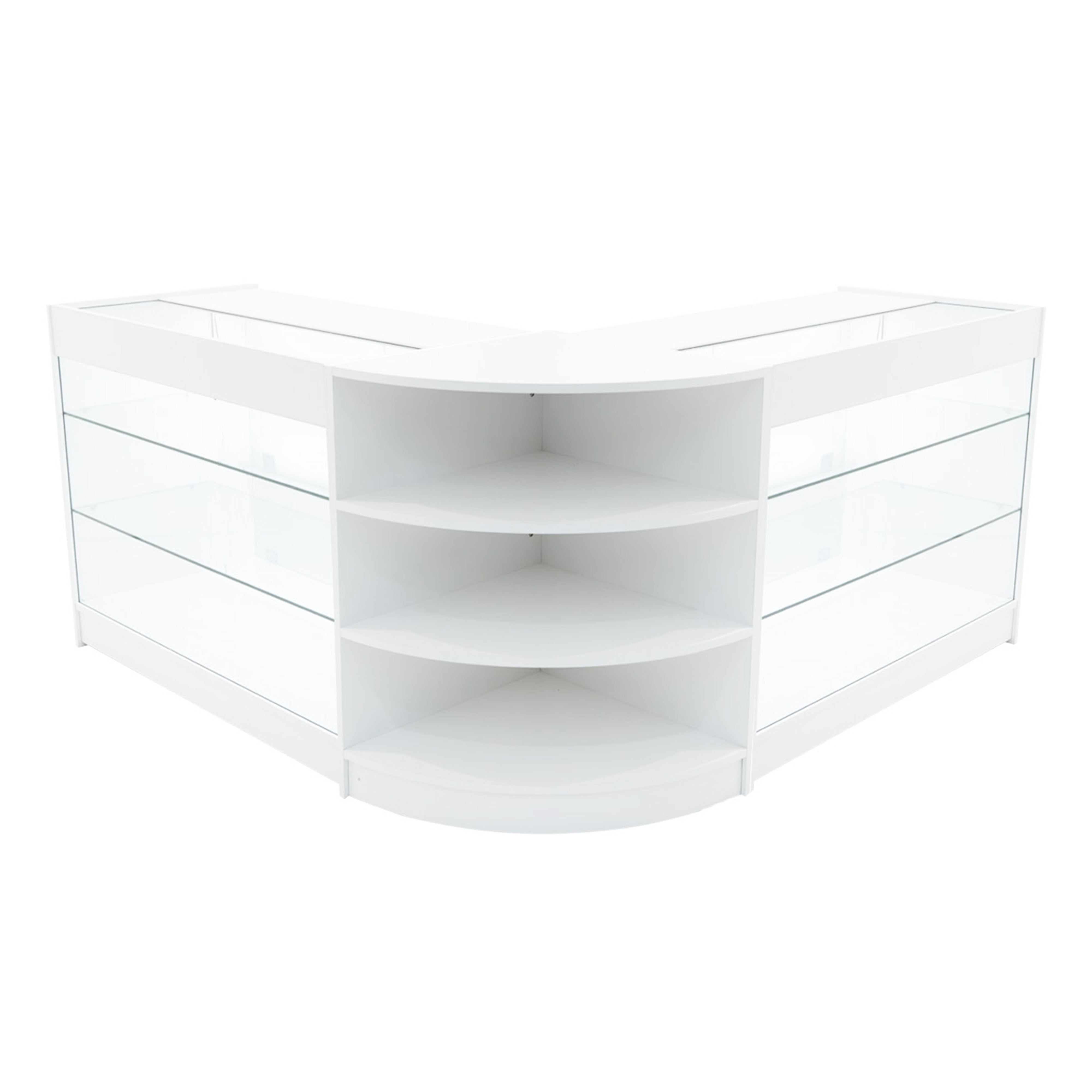 Q-Rax Set Bancone Apollo LED 2x K1200+LM60 Bianco