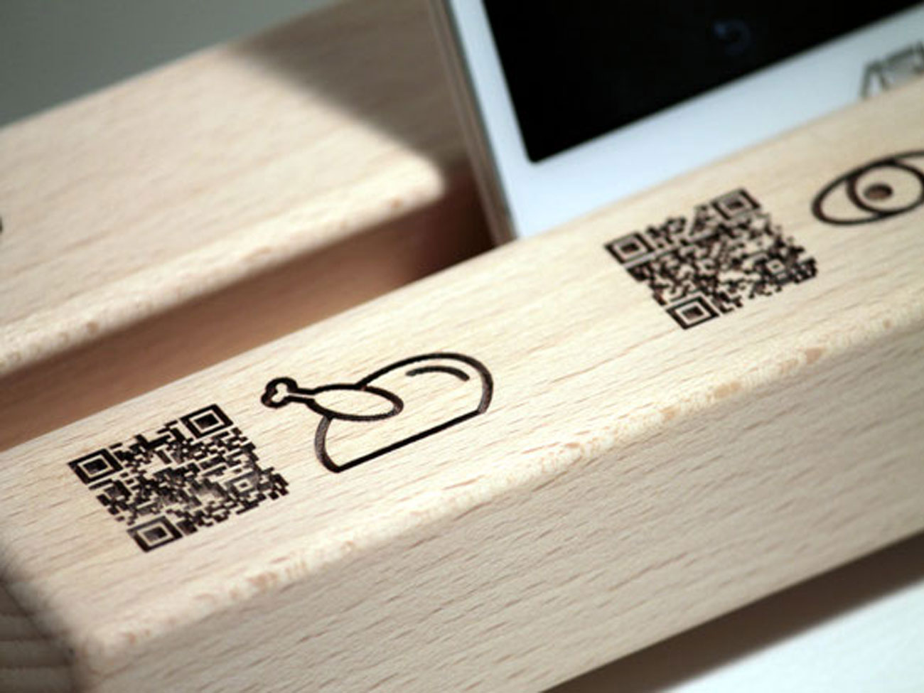 Officinanove Cooking Block Supporto Tablet Smartphone QR Code