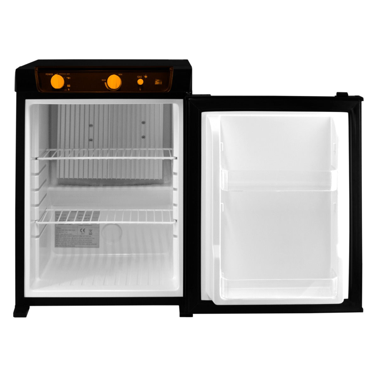 Q-Rax Frigoriferi Frigo Assorbimento 3 Vie 43L Nero