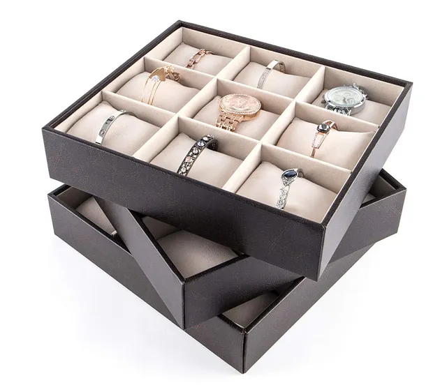 Jackcube Design Makeup Jewelry Set 3 Vassoi Portabracciali 27 Cuscini