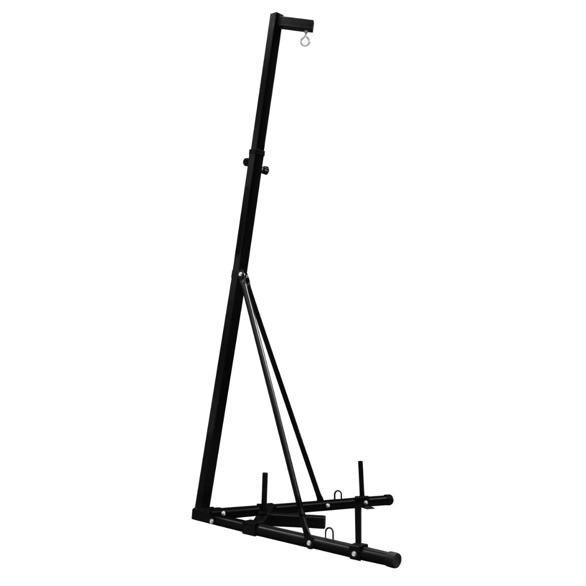 Q-Rax Supporto Sacco Boxe Pieghevole 68kg Nero