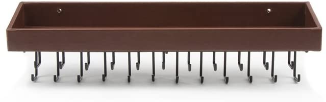 Jackcube Design Organizer Gioielli Parete 23 Ganci Marrone