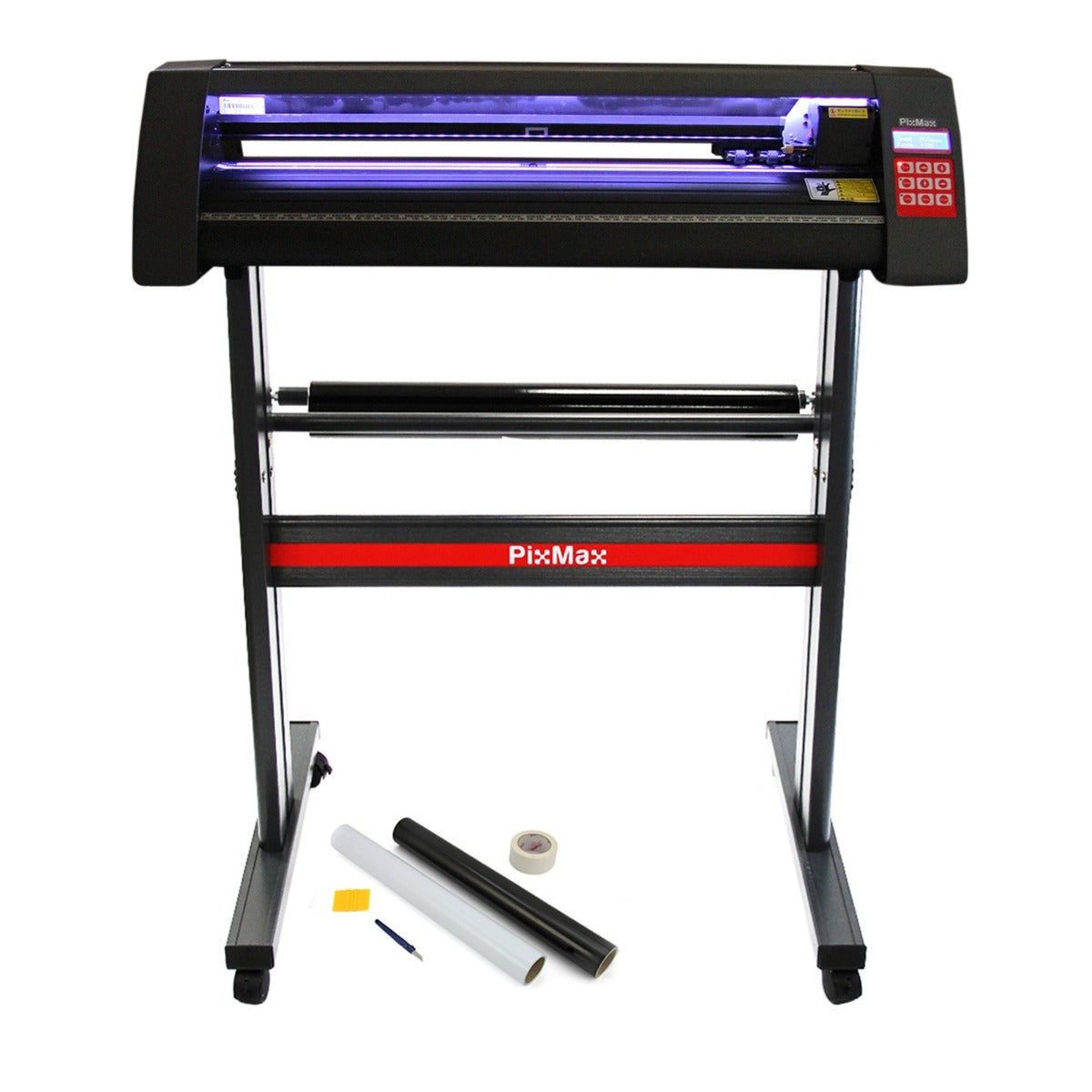 Q-Rax Commercio Artigianato LED 720 Plotter Vinile + Kit Weeding