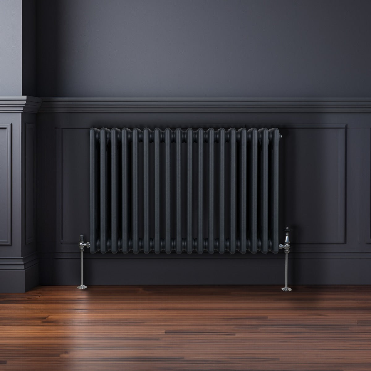 Q-Rax Radiatori Tradizionali 3 Colonne Termosifone 600x832 Antracite