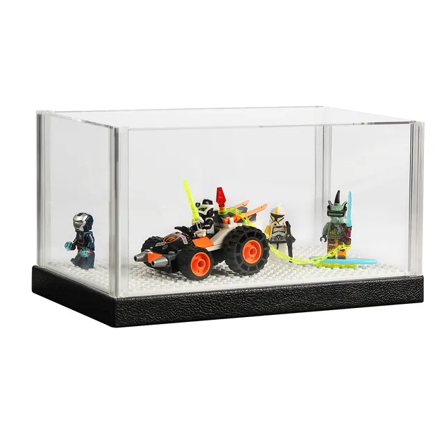 Jackcube Design Display Teca Acrilica Minifigure Base Mattoncini