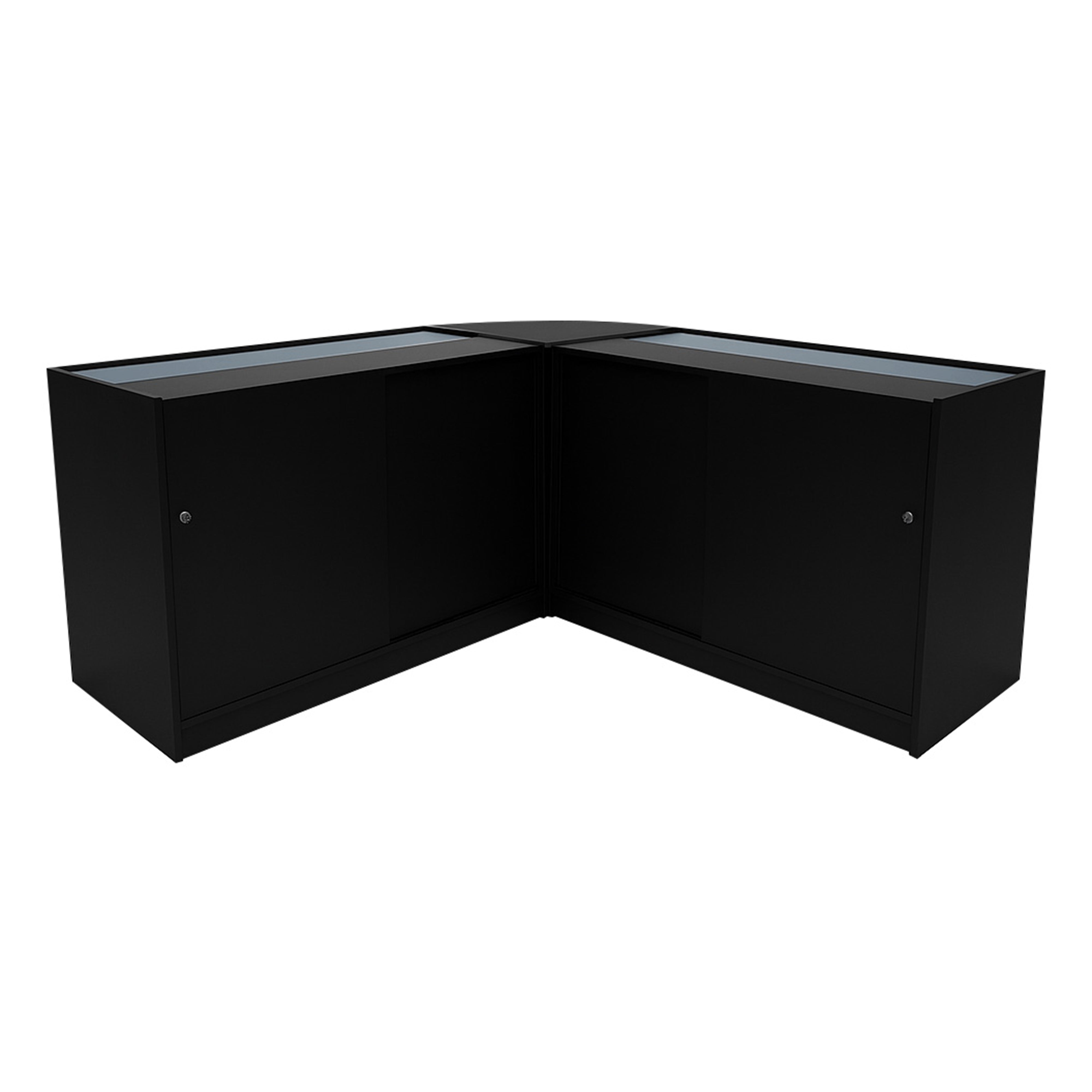 Q-Rax Helios Set 2 Banconi K1500+CM60 LED Nero