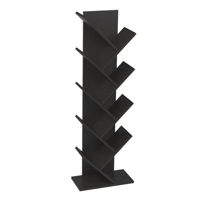 Henor Albero Doppio 50x25x162 Scaffale Grafite Verticale