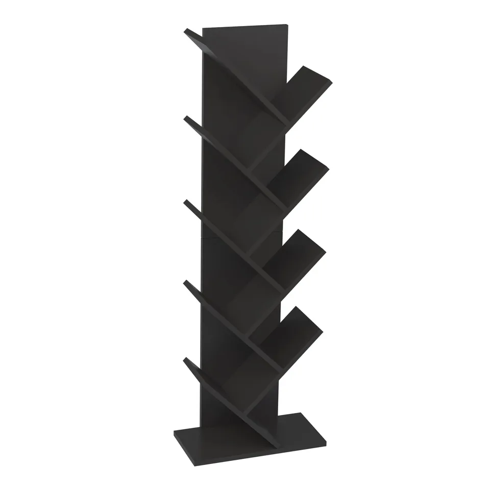 Henor Albero Doppio 50x25x162 Scaffale Grafite Verticale