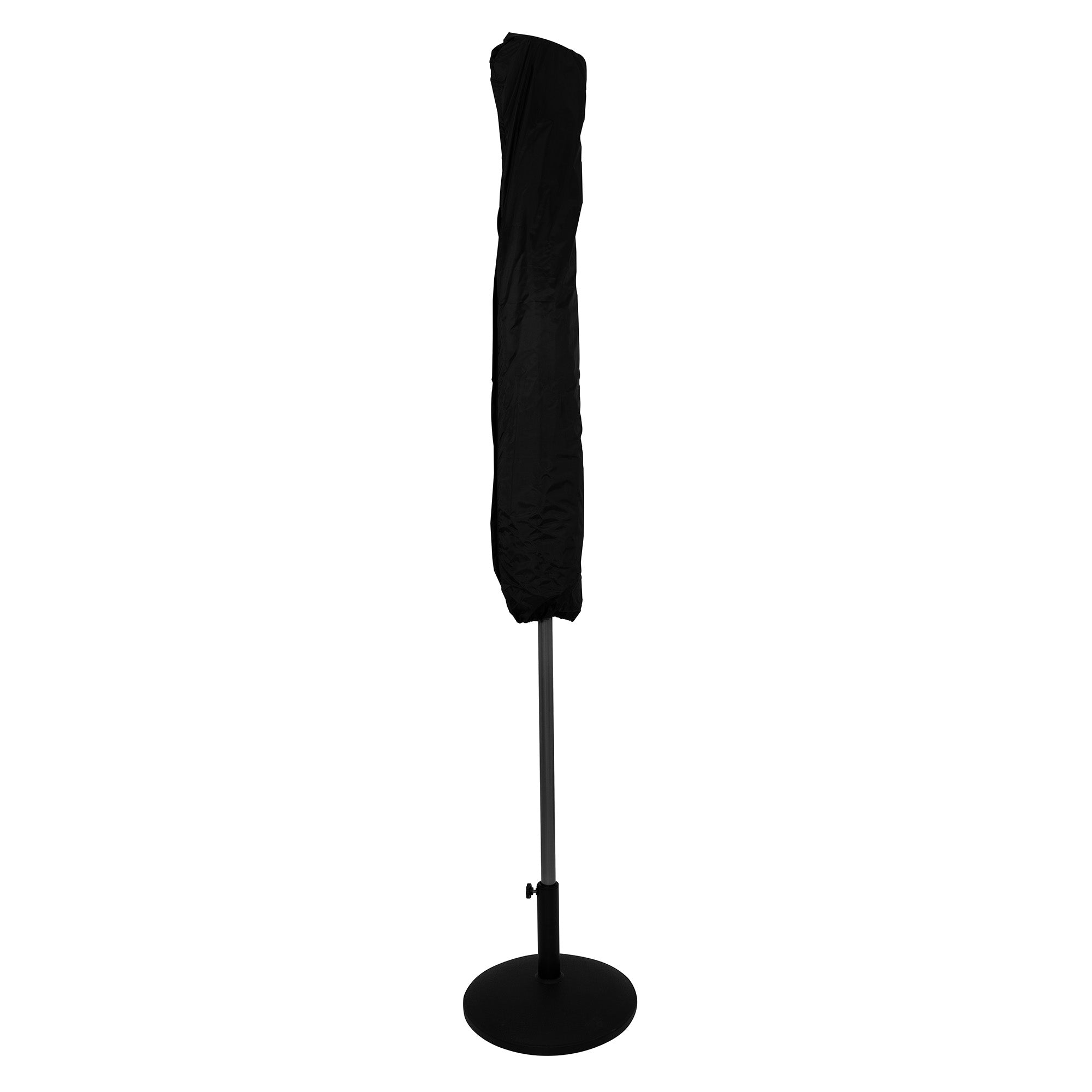 Q-Rax Mobili da Esterno Ombrellone LED 2,7m Beige con Base
