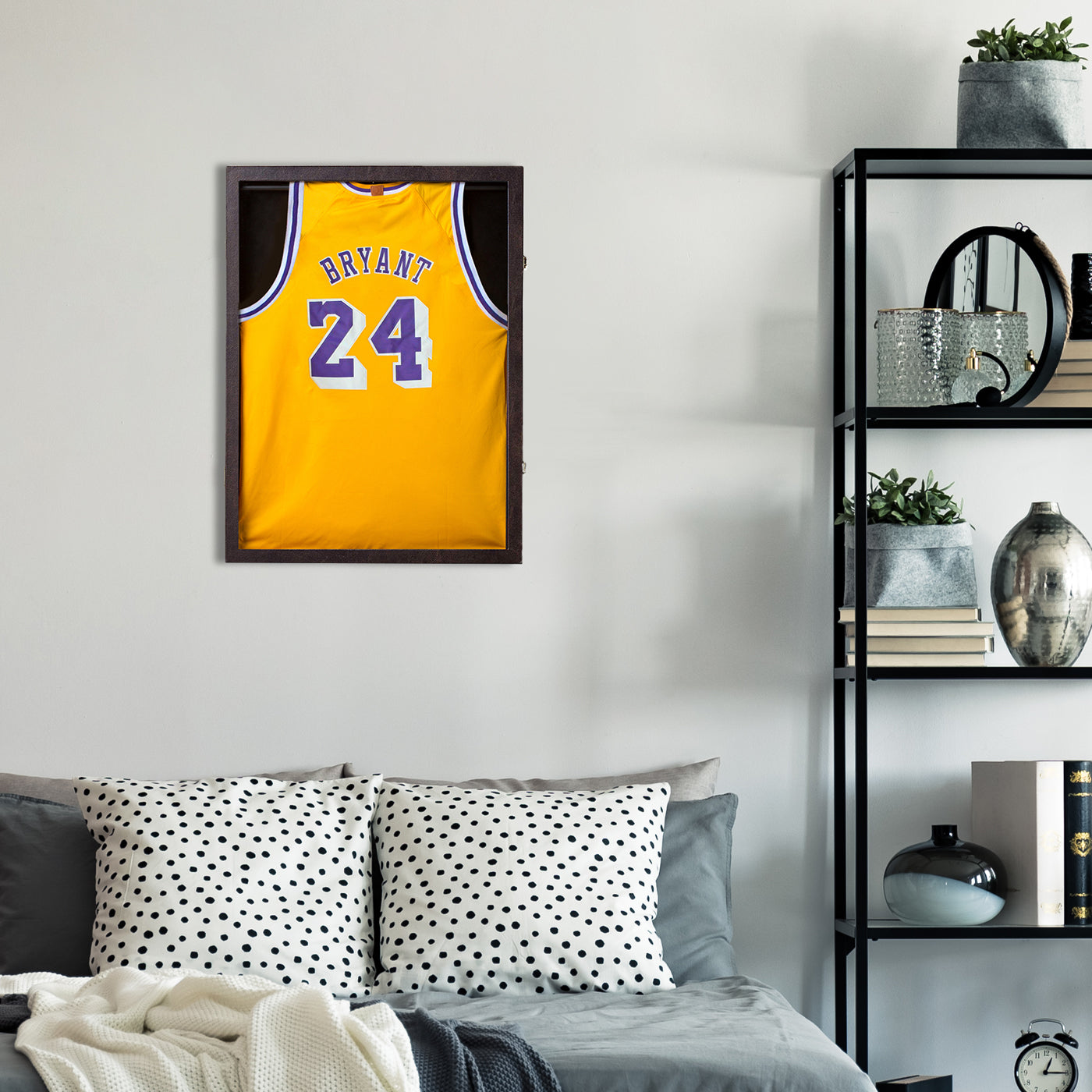 Jackcube Design Display teca maglia marrone con serratura