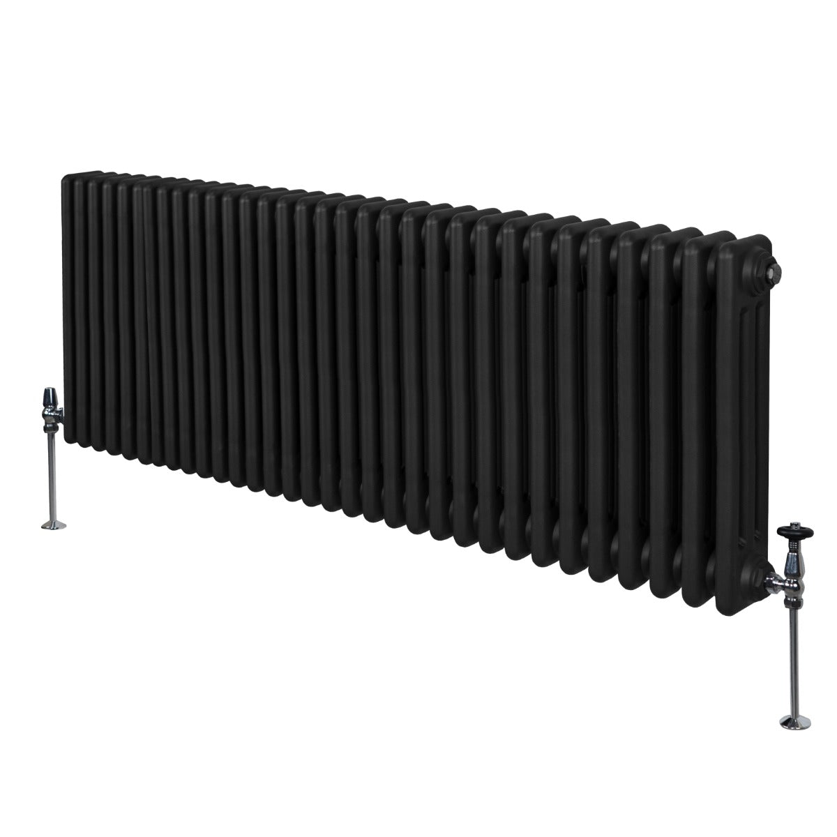 Q-Rax Radiatore 3 Colonne 600x1462mm termosifone nero