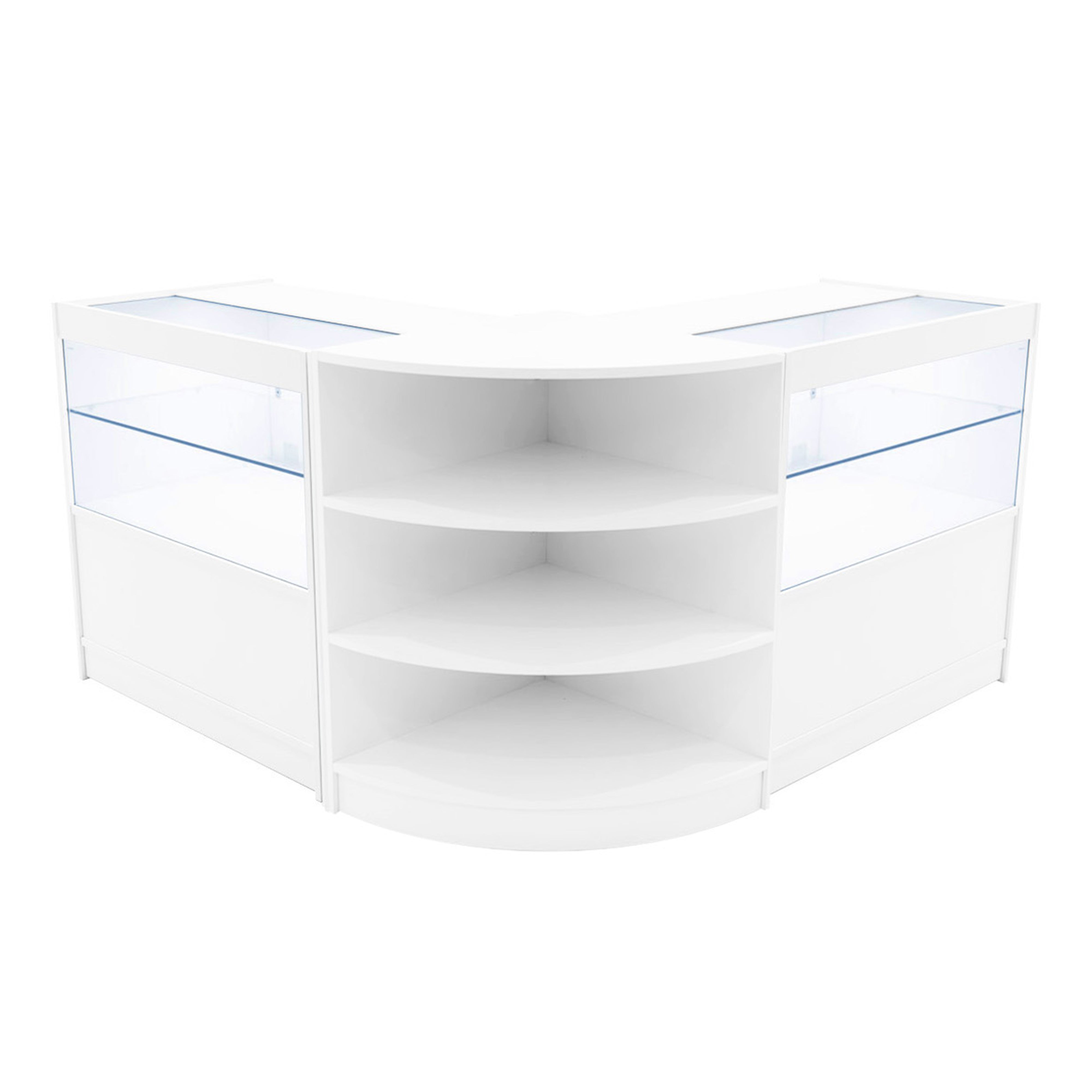 Q-Rax Andromeda C900+LM60 Bancone Negozio Bianco LED