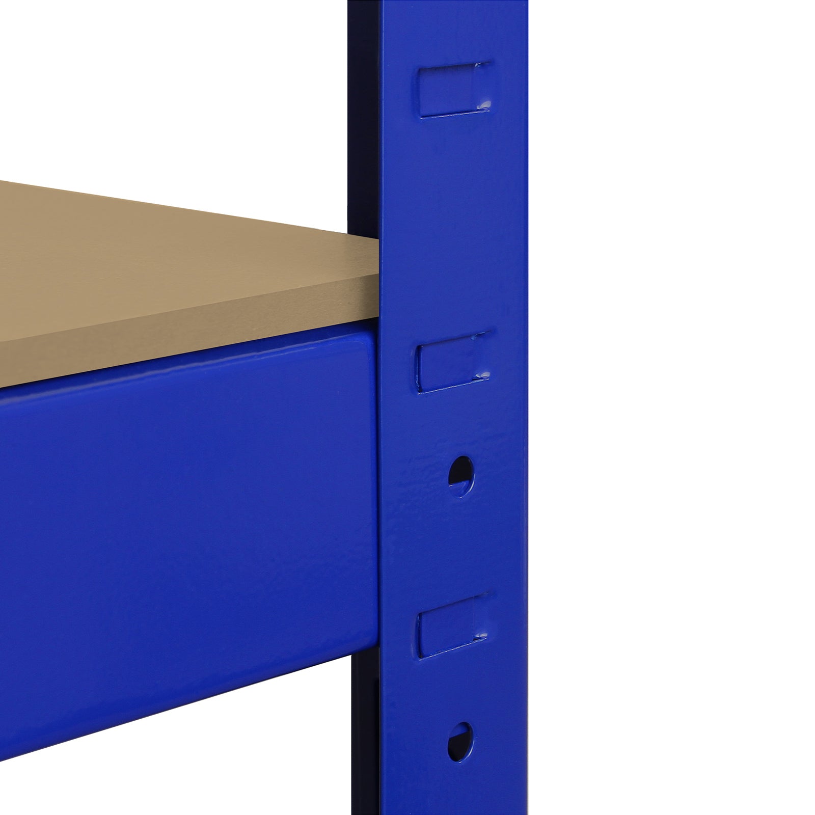 Q-Rax T-Rax 10 Scaffali Acciaio Blu 160cm Senza Bulloni 265kg