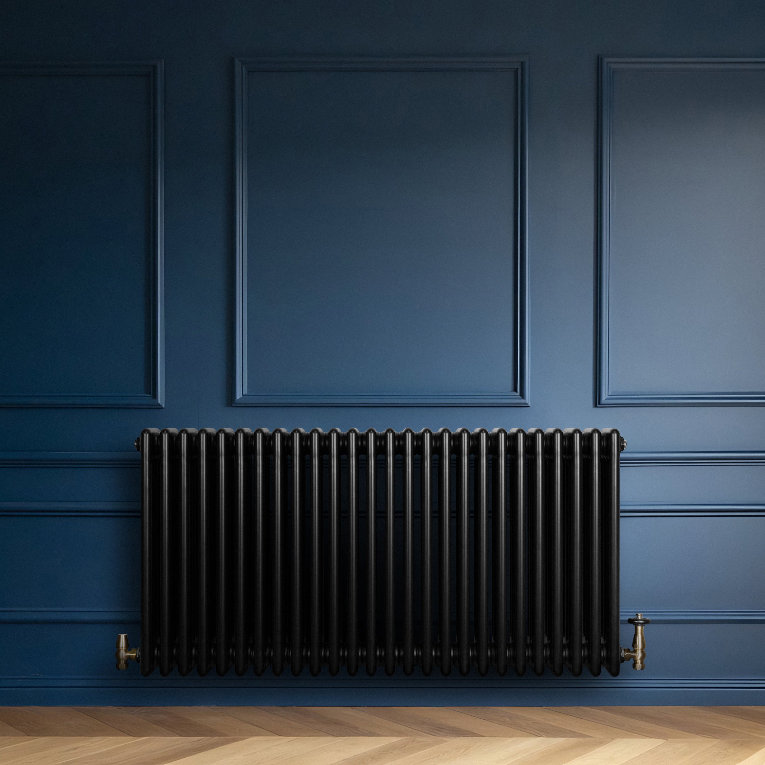 Q-Rax Radiatori Tradizionali 4 colonne 600x1190 radiatore nero