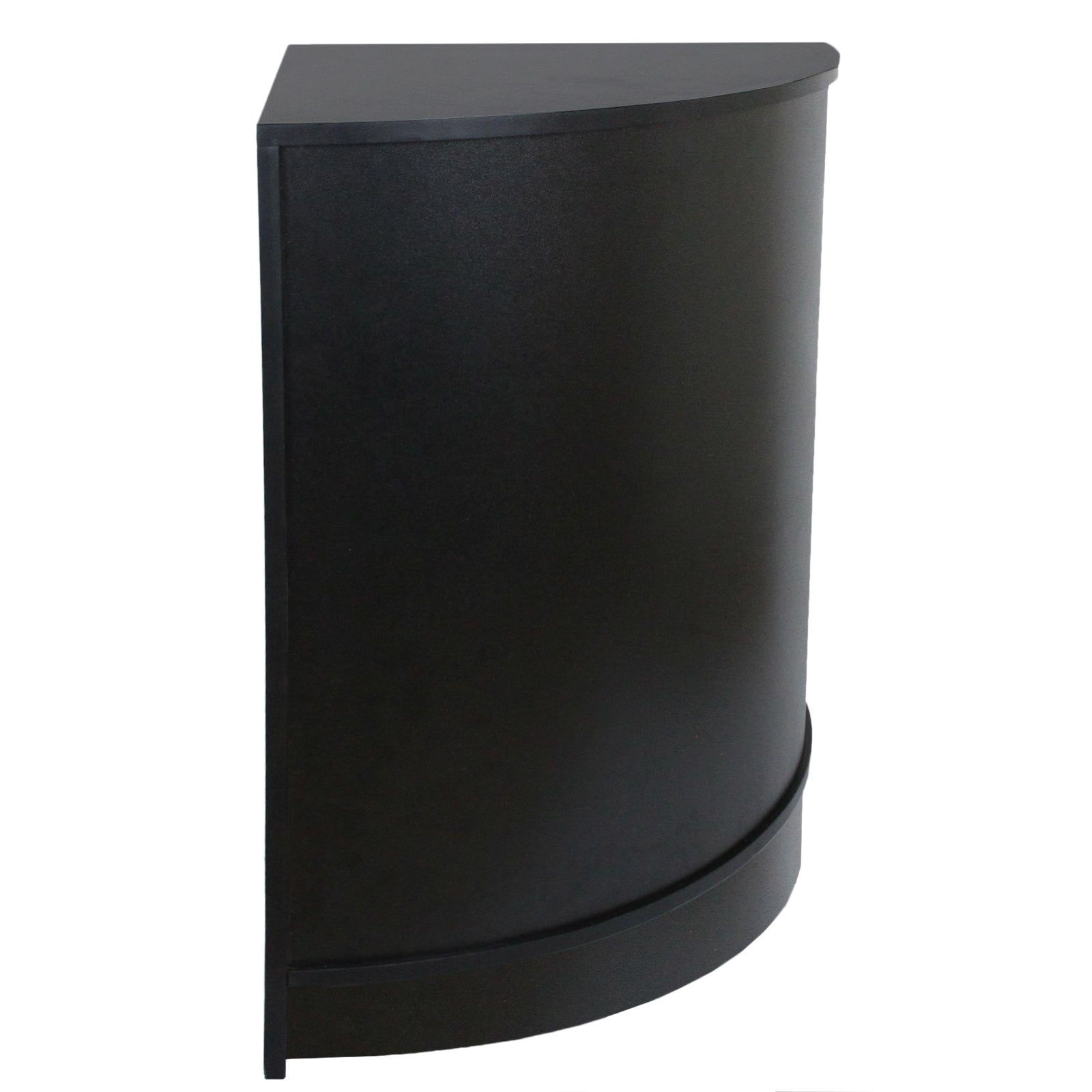 Q-Rax Banconi da Negozio CM60 bancone angolare nero 60x60