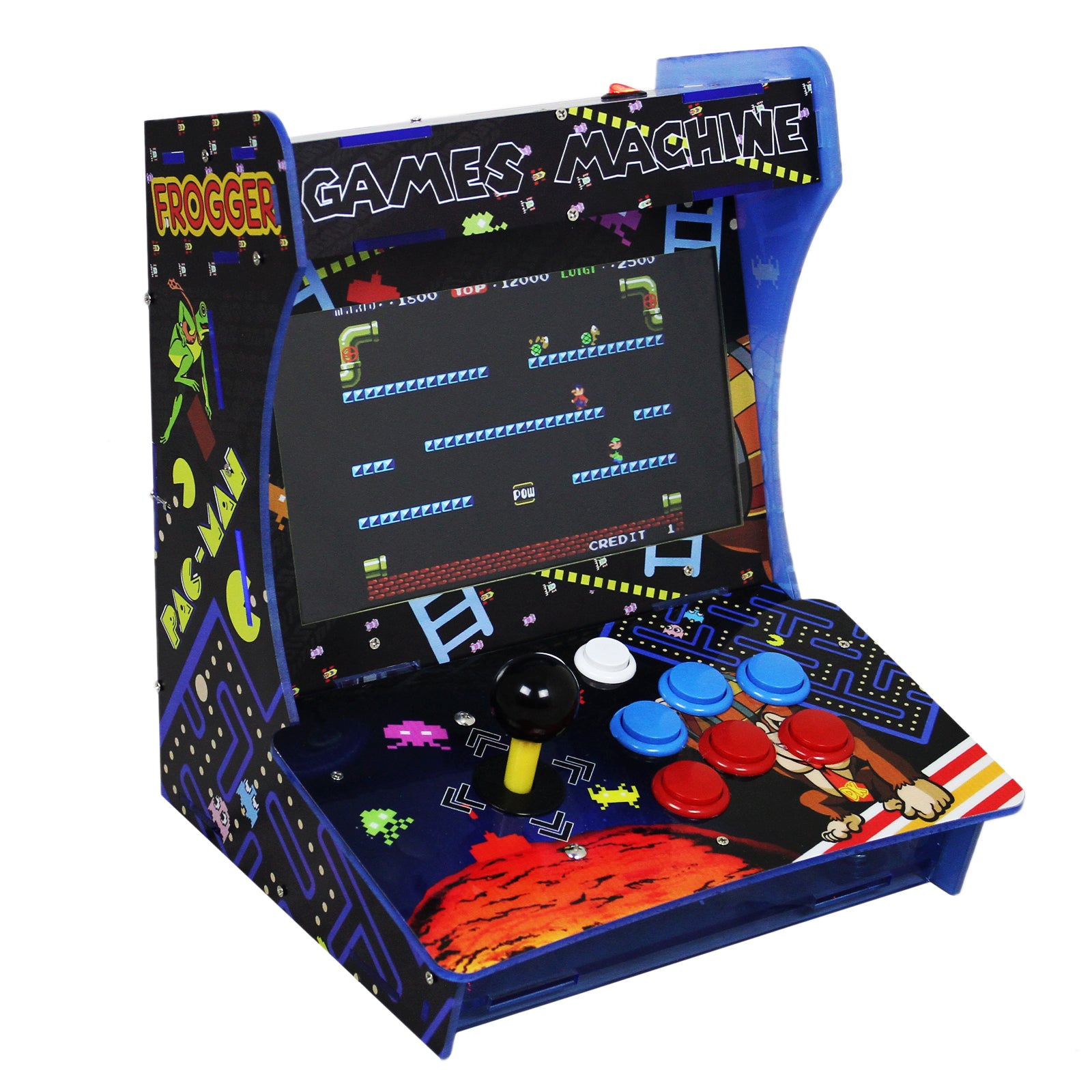 Q-Rax Mini Macchina Arcade console 1299 giochi anni 80-90